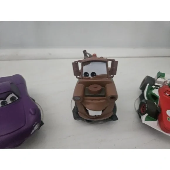 DISNEY INFINITY Lightning McQueen/Holley/Francesco/Mater Figure Lot 5 Playset‎ - Picture 4 of 8